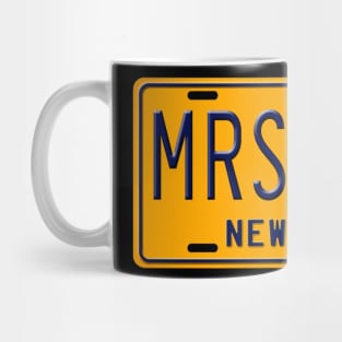 Mr. Speed License Plate Mug